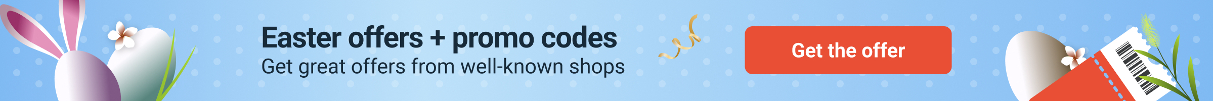 Великдень промокоди. англ